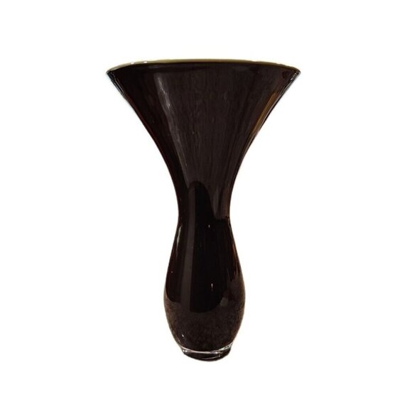 Glass Trumpet Vase Murano? Vincenzo Nason ?15"Tall X 9.5" at top